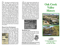 CHS Oak Creek Valley FINAL Brochure