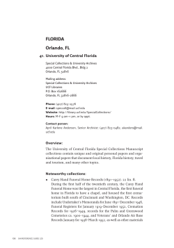 Florida - German Historical Institute