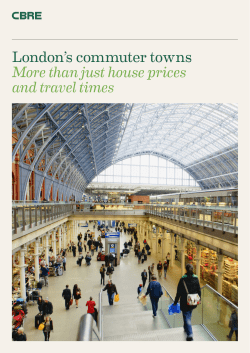 the Commuter Towns Report