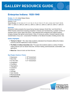 Enterprise Indiana - Indiana State Museum