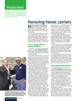 Proud to Serve: Honoring heroic letter carriers