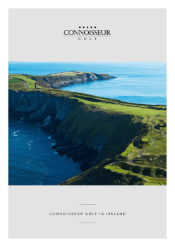 CONNOISSEUR GOLF IN IRELAND