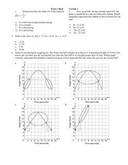 Term 1 final Version 1 1. Which describes the behavior of the