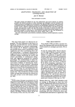 ical behaviorism. A proposed interpretation an analogy in defending