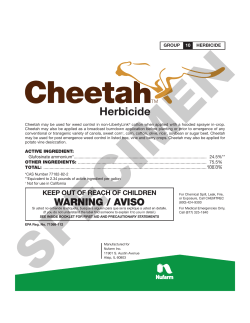 Cheetah (NuFarm) - Ag Professional