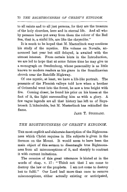the righteousness of christ`s kingdom.