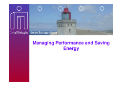 Storage Performance Management