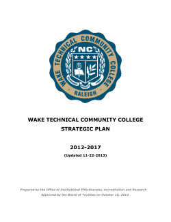 Strategic Plan 2012-2017