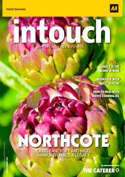 Summer 2015 (Issue 38)