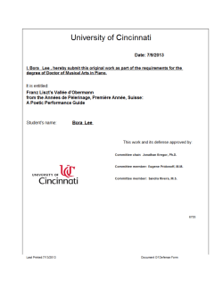 Franz Liszt`s Vallee d`Obermann from the Annees de Pelerinage