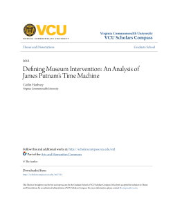 An Analysis of James Putnam`s Time Machine