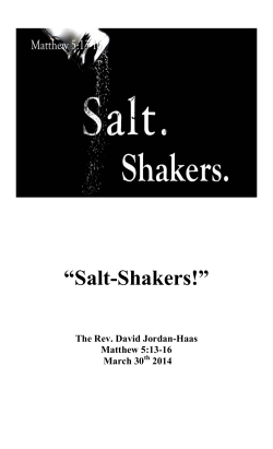 “Salt-Shakers!”