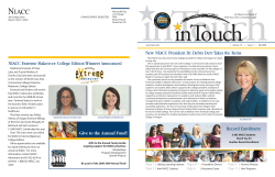 New NIACC President Dr. Debra Derr Takes the Reins