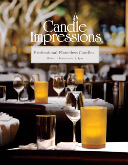 Professional Flameless Candles