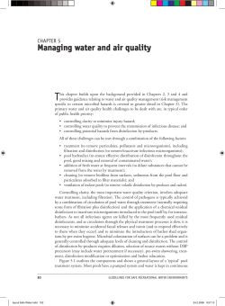 Managing water and air quality