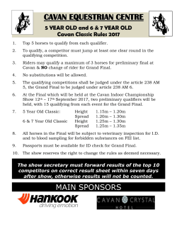 rules for 5 year old guinness classic