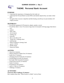 Day 3- Lesson Plan - UrbanMinistry.org