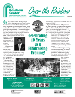 Celebrating 10 Years as a FUNdraising Evening!