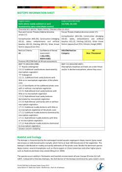 HELCOM Red List AA.H1B5, AA.J1B5