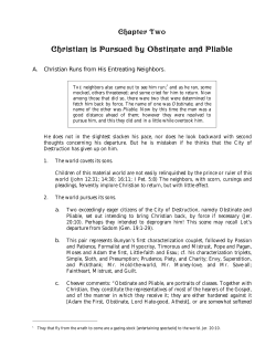 Christian is Pursued by Obstinate and Pliable