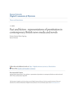 Fact and fiction : representations of prostitution in contemporary