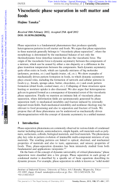 Viscoelastic phase separation in soft matter and