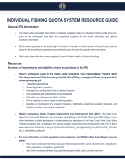 individual fishing quota system resource guide