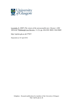 The Return of the Unreasonable Jury: Rooney v HM