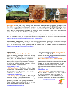 American Indian Heritage - Georgia`s Historic High Country