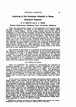 Lowering of the Ionization Potential in Dense Aluminum Plasmas
