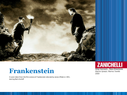 Frankenstein - "A. Martini"