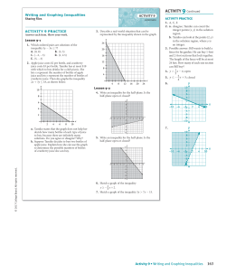 ACTIVITY 9Continued - Newell-Math