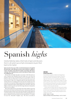 Spanish highs - Ibiza Sotheby`s International Realty