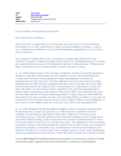 3.) 16.16.900 (Page 93 Line 24) Abandonment of farmland is not