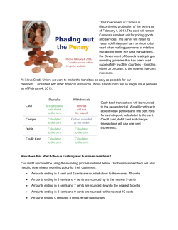 The Government of Canada is discontinuing production of the penny