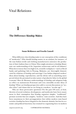 excerpt - School for Advanced Research