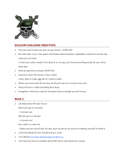 soulcon challenge outline