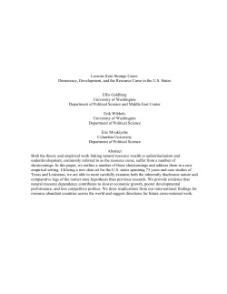 Lessons from Strange Cases: Democracy