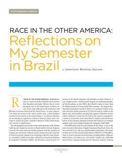 RACe In THe oTHeR AmeRICA - Latin American Network