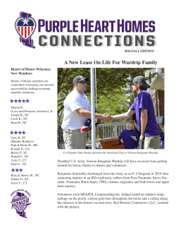 connections - Purple Heart Homes