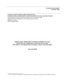 population, migration and development in asia