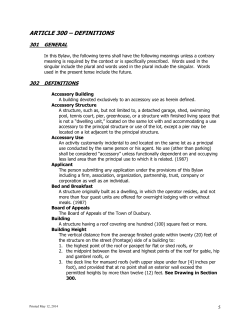 425 intensity and dimensional regulations for all