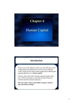 Human Capital - Massey University