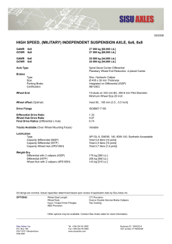 (military) independent suspension