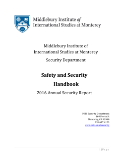Annual Security Report