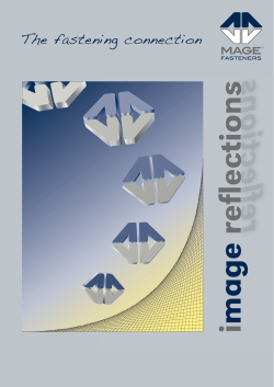 The fastening connection - PMJ