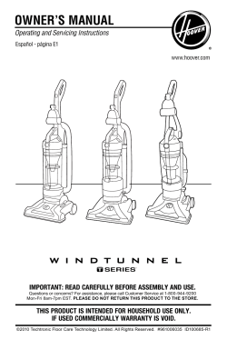 OWNERLS MANUAL