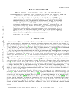 A Sterile Neutrino at DUNE