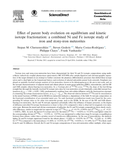 Effect of parent body evolution on equilibrium and kinetic isotope