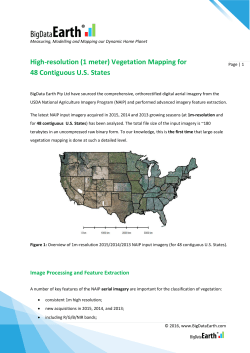 High-resolution (1 meter) Vegetation Mapping for 48 Contiguous